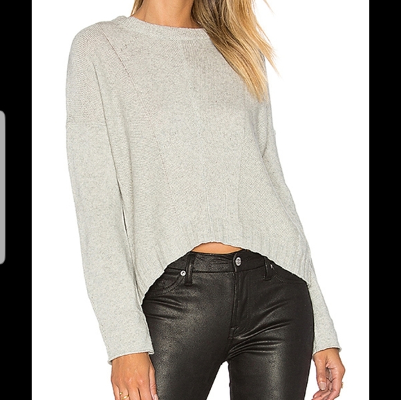 RAILS Joanna Heather Grey Sweater Sz Large - Picture 3 of 8